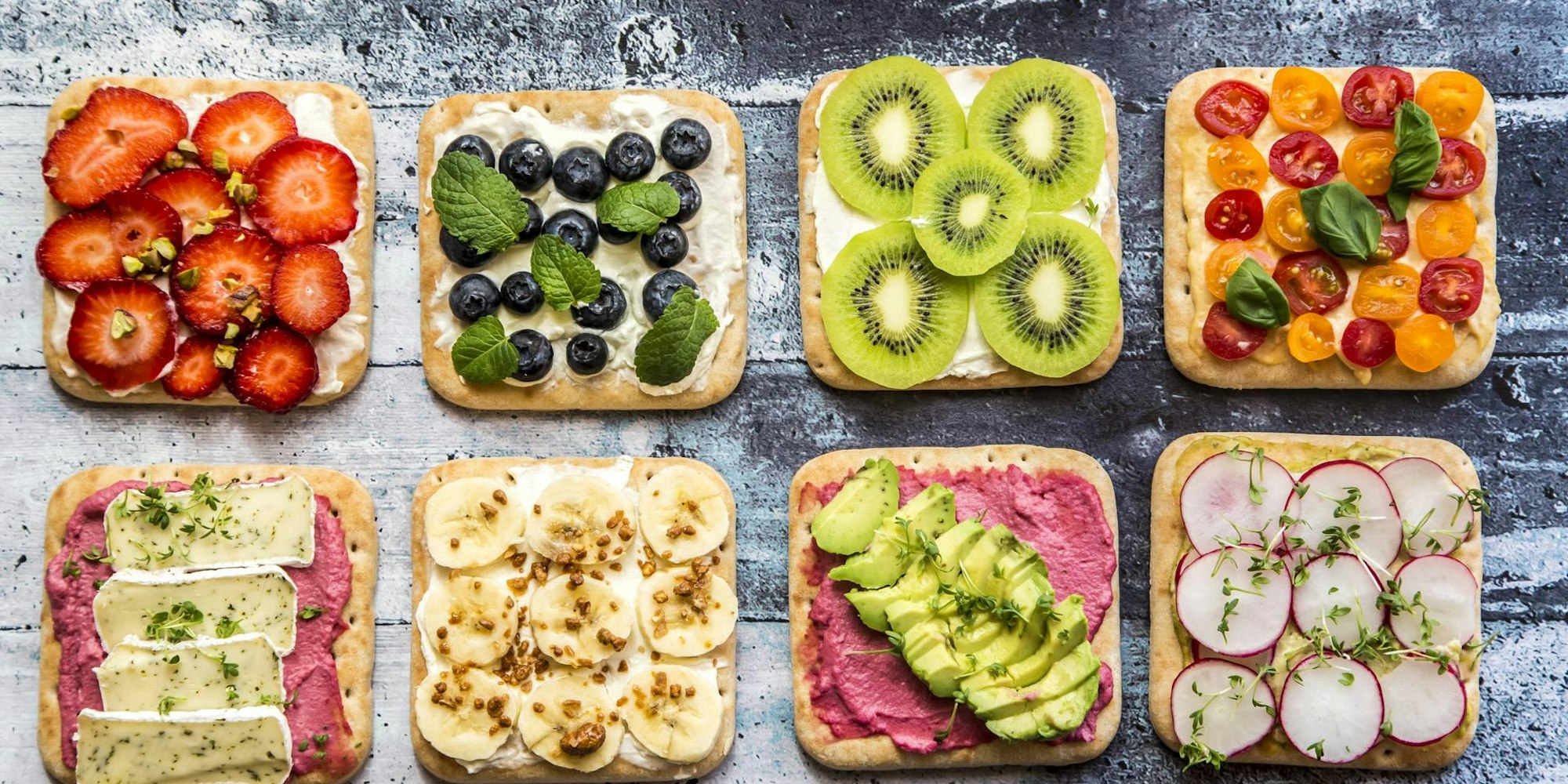 gesunde ernährung obst gemüse brote imago