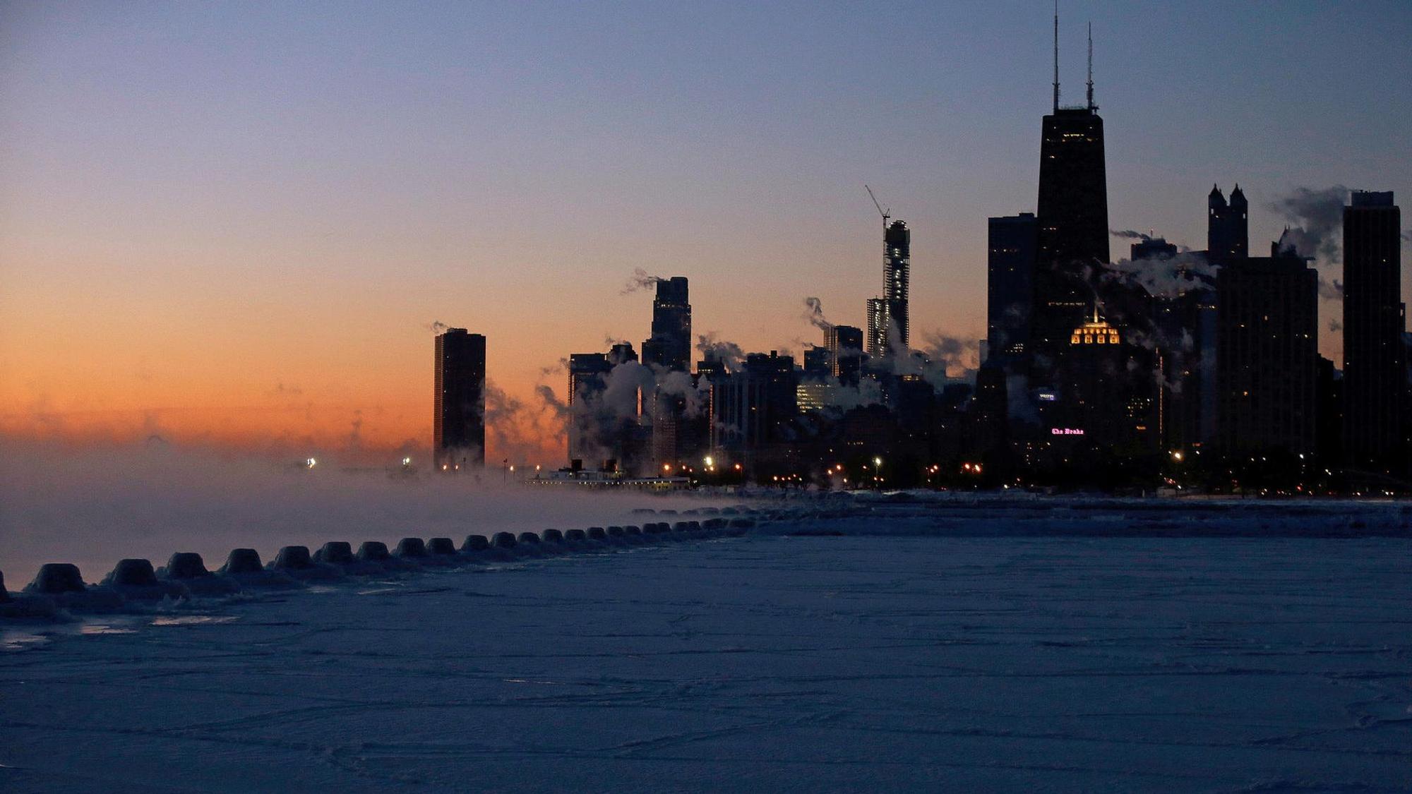 Der Lake Michigan vor Chicago.
