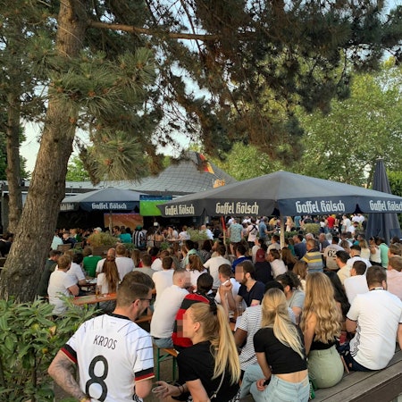 Biergarten Aachener Weiher GERFRA Steinauer