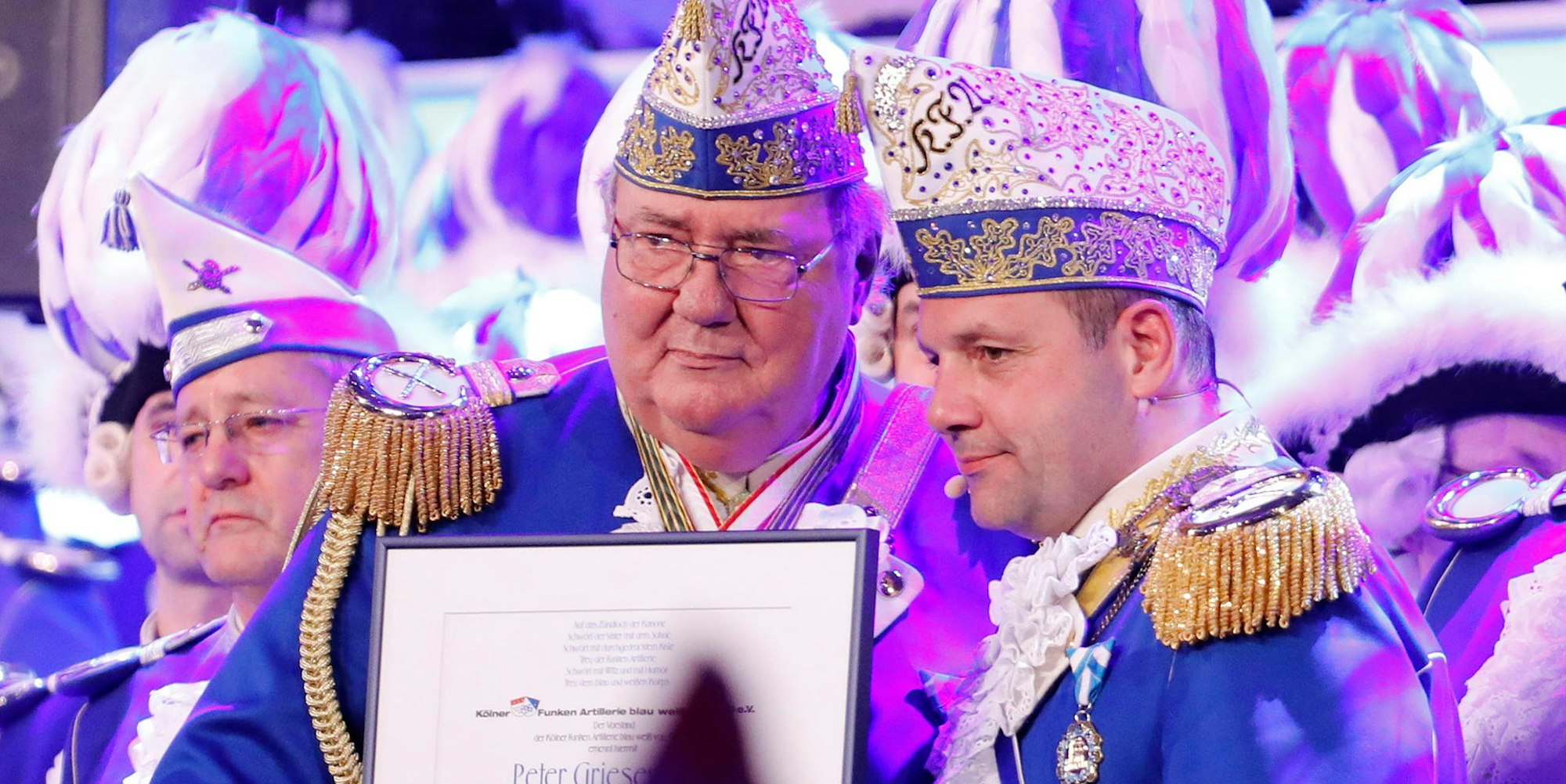 peter griesemann mit sohn