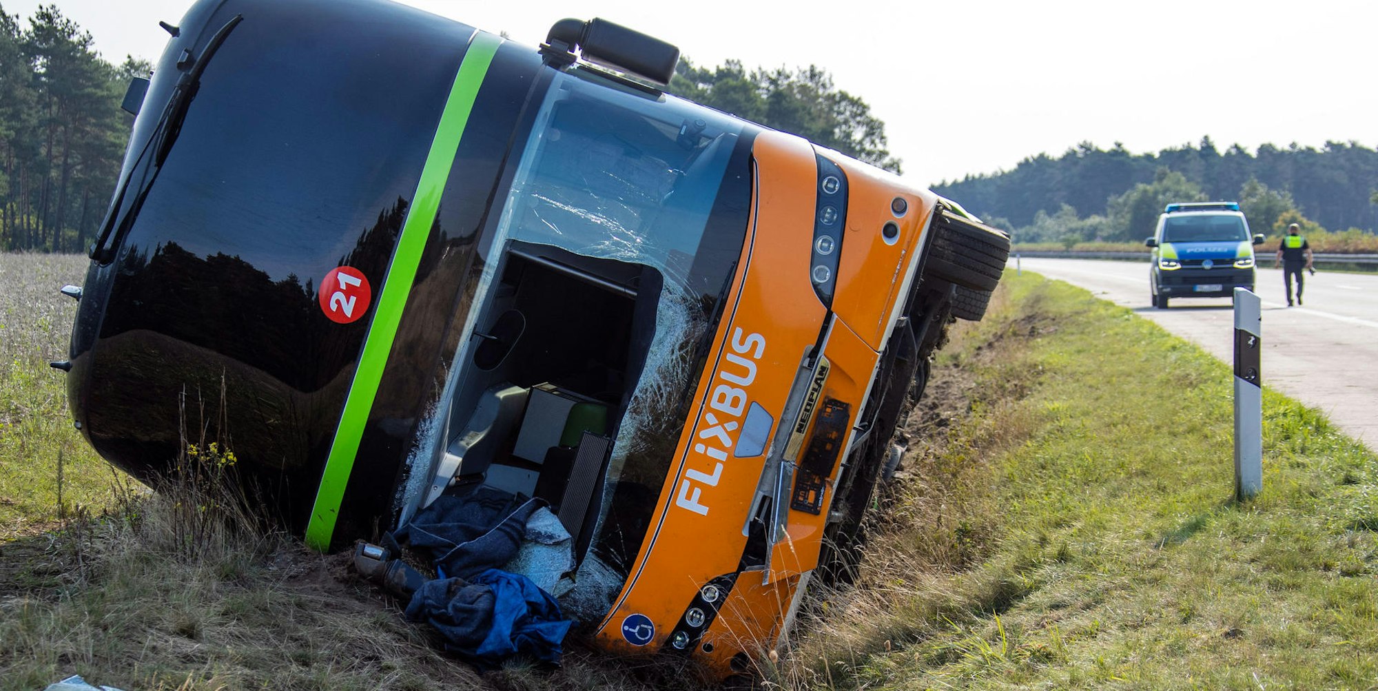 Fernbus-Unfall Meck-Pomm